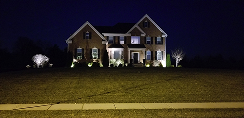 custom landscaping lighting design and installation